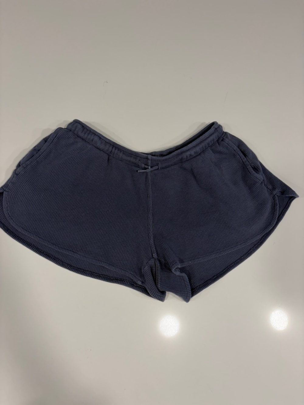 Brandy Melville Navy Knit Lounge Shorts